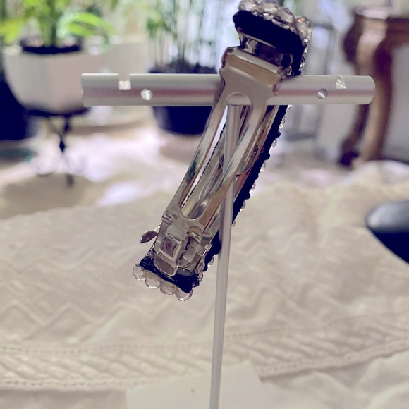 VINTAGE BEADED PONYTAIL HAIR CLIP - Picture 3 of 4